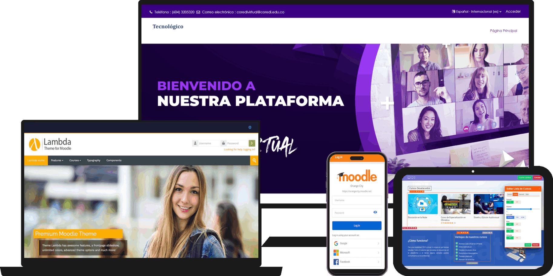 LMS Hosting Moodle Colombia